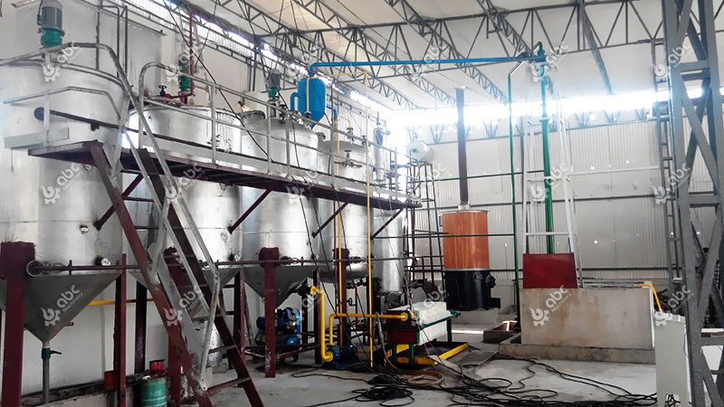 Edible oil manufacturing plant